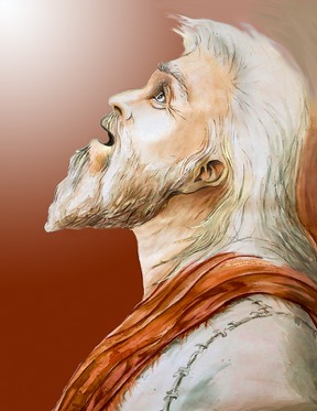 Prophet Isaiah (Drawing by Ron Cantrell)